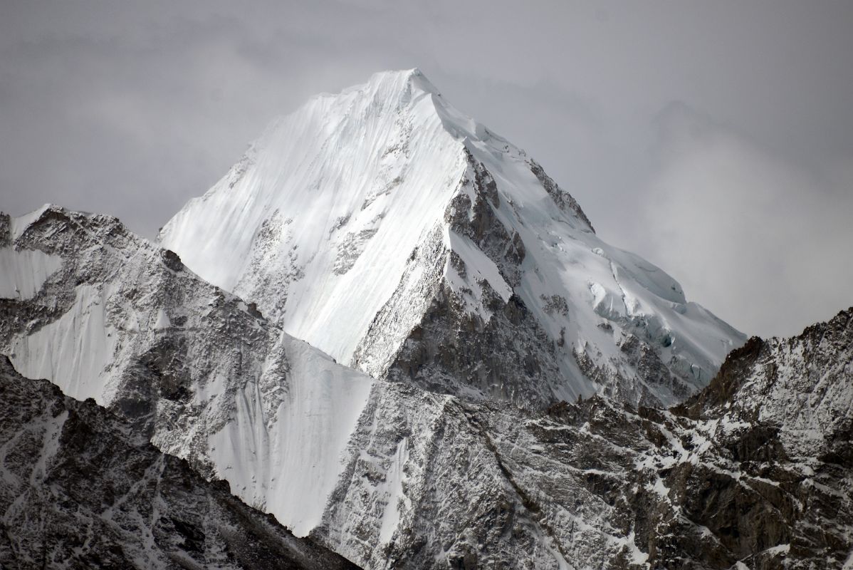 04 Lingtren Close Up From The Trail From Base Camp To Mount Everest North Face Intermediate Camp In Tibet